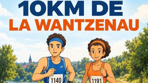 Courses 10km route + 10km nature