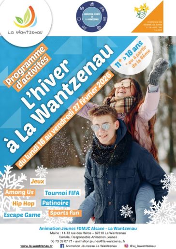 vacances f&eacute;vrier 2026 AJ